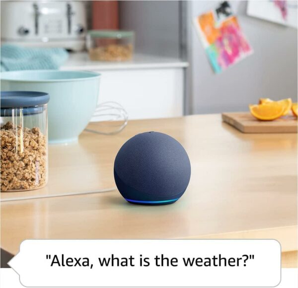 Amazon Echo Dot 5, with Alexa, Blue „B09B93ZDG4” (timbru verde 0.8 lei)