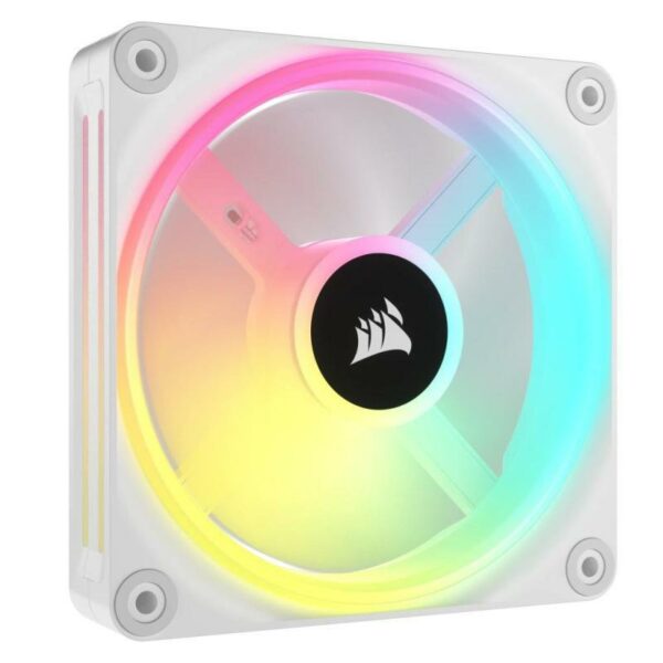 Ventilator CR iCUE LINK QX120 RGB WHITE „CO-9051005-WW” (timbru verde 2.00 lei)