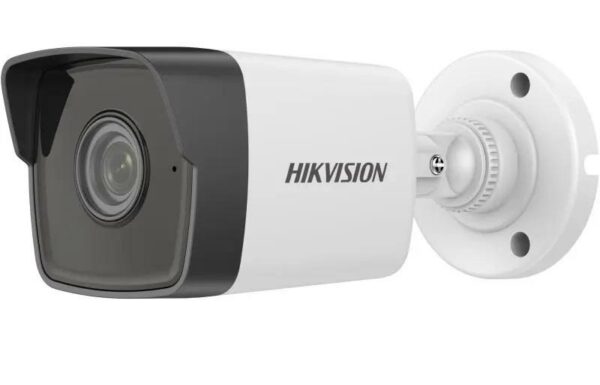 CAMERA IP Hikvision, bullet pt. interior | exterior, dist. IR 30 m, tip lentila fixa 2.8 mm, 4 Mpx, PoE, „DS-2CD1043G2-I28” (timbru verde 0.8 lei)