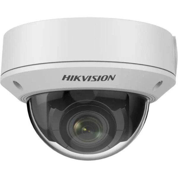 CAMERA IP Hikvision, dome pt. interior | exterior, dist. IR 30 m, tip lentila varifocala 2.8 – 12 mm, 4 Mpx, PoE, carcasa metal, slot SD card, „DS-2CD1743G2-IZ” (timbru verde 0.8 lei)