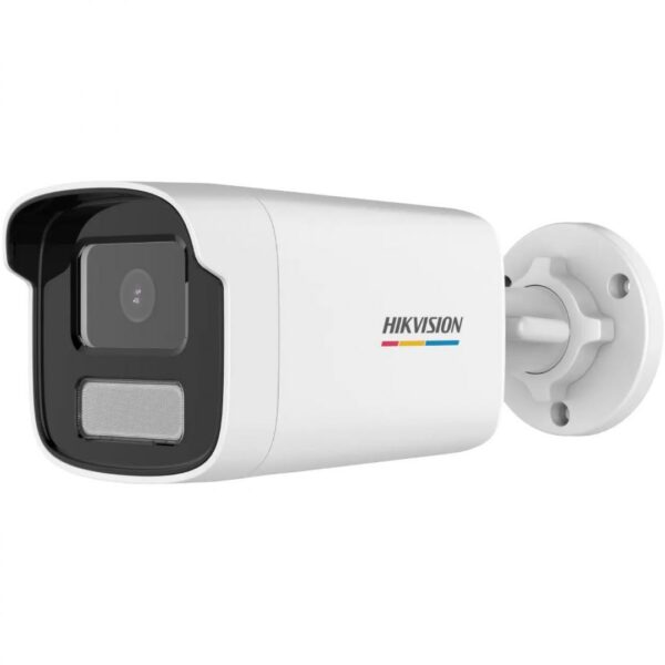 CAMERA IP Hikvision, bullet pt. interior | exterior, dist. IR 30 m, tip lentila fixa 4 mm, 2 Mpx, PoE, carcasa metal si plastic, slot SD card, „DS-2CD1T27G0-L4C” (timbru verde 0.8 lei)