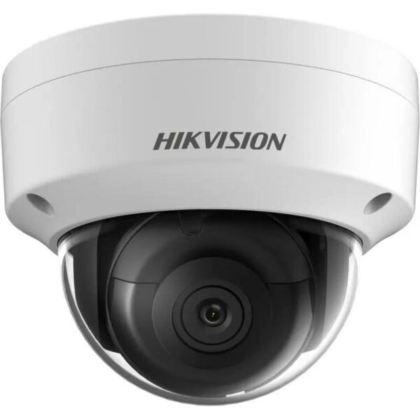 CAMERA IP Hikvision, dome pt. interior | exterior, dist. IR 30 m, tip lentila fixa 2.8 mm, 2 Mpx, microfon, PoE, slot SD card, „DS-2CD2123G2-IU28D” (timbru verde 0.8 lei)