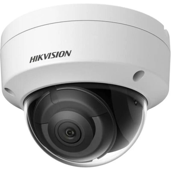 CAMERA IP Hikvision, dome pt. interior | exterior, dist. IR 30 m, tip lentila fixa 2.8 mm, 4 Mpx, PoE, slot SD card, „DS-2CD2143G2-IS28” (timbru verde 0.8 lei)