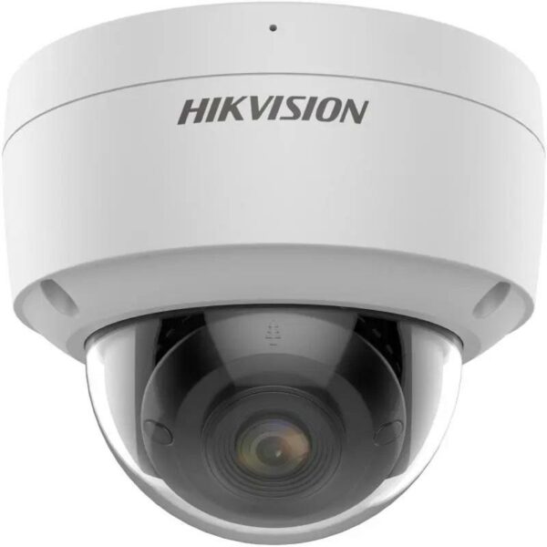 CAMERA IP Hikvision, dome pt. interior | exterior, dist. IR 30 m, tip lentila fixa 2.8 mm, 4 Mpx, PoE, „DS-2CD2147G2-28C” (timbru verde 0.8 lei)