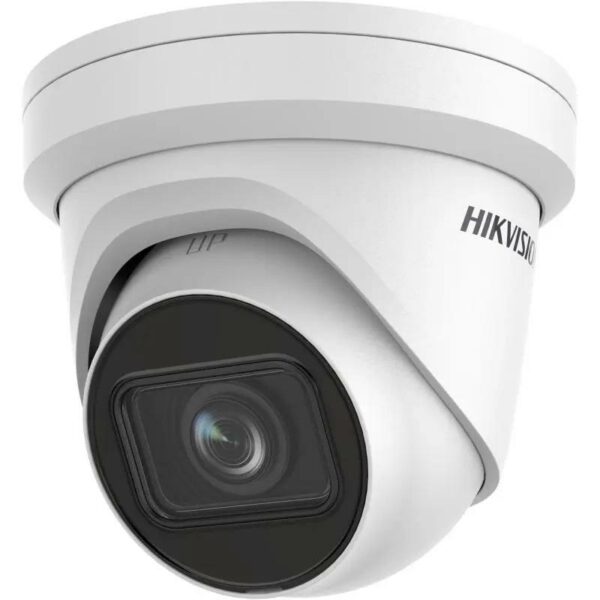 CAMERA IP Hikvision, turret pt. interior | exterior, dist. IR 40 m, tip lentila varifocala motorizata 2.8 – 12 mm, 2 Mpx, PoE, slot SD card, „DS-2CD2H23G2-IZS” (timbru verde 0.8 lei)