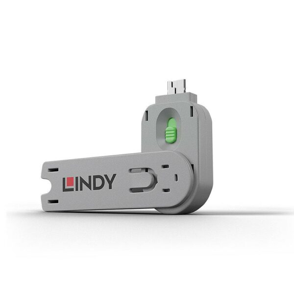 Lindy USB A Port Blocker(w/o key) Green „LY-40621”