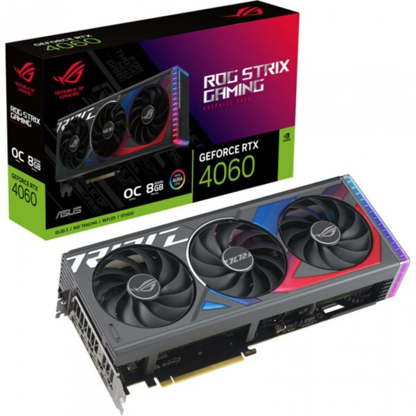 Asus ROG STRIX RTX 4060 OC 8GB „RG-STX-RTX4060-O8G”