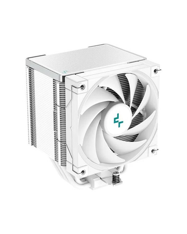 Cooler Deepcool „AK500S WH”, compatibil skt. Intel si AMD, racire cu aer, ventilator 120 mm, 1850 rpm, inaltime cooler 158mm, 5 heatpipe, „R-AK500S-WHADMN-G” (timbru verde 0.8 lei)