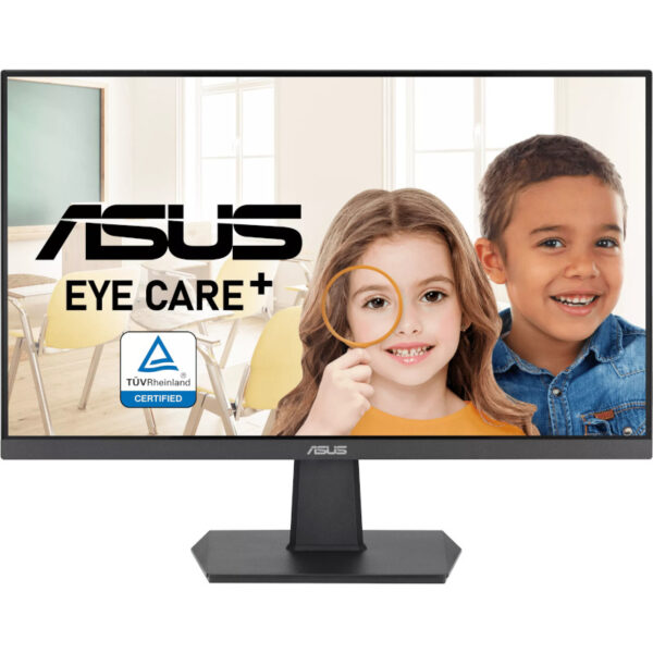 Monitor Gaming Asus 24, Full HD( 1920×1080)VA24EHF, Eye Care, IPS, Flicker-free, HDMI, 100Hz „VA24EHF” (timbru verde 7 lei)