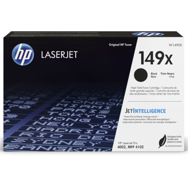 Toner HP Black, nr.149X, pentru Original M4002|M4102, 9.5K, (timbru verde 1.2 lei)”W1490X”