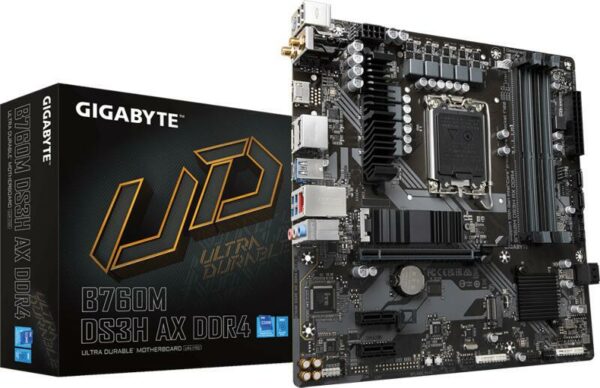 MB GIGABYTE B760M DS3H AX LGA1700 DDR4 „B760M DS3H AX”