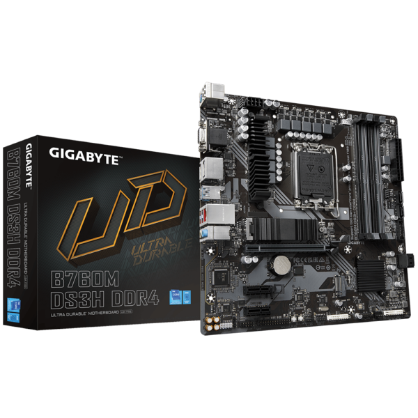 MB GIGABYTE B760M DS3H LGA1700 DDR4 „B760M DS3H”