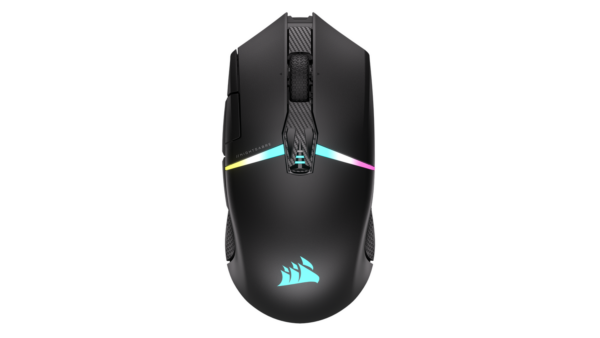 Mouse wireless Corsair „Nightsabre”, 26000 dpi, RGB, negru „CH-931B011-EU” (timbru verde 0.18 lei)