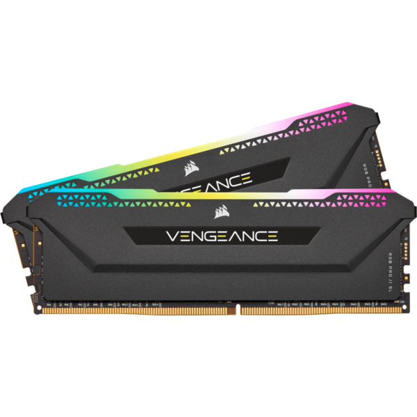 Corsair Vengeance RGB Pro SL 16 GB, DDR4, 3600MHz, CL16, 2x8GB, 1.35V „CMH16GX4M2Z3600C16”