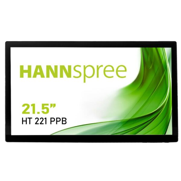 MONITOR LCD 21″ TOUCH HANNSPREE „HT221PPB” (timbru verde 7 lei)
