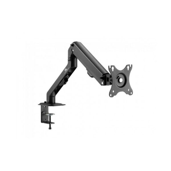 Suport de birou pentru monitor, brat dubla articulatie, 17 – 27 inch, Negru, Maclean „MC-906”