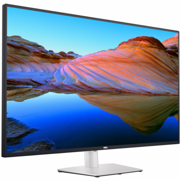 Monitor LED DELL UltraSharp U4323QE 42.5″, 3840×2160, 4K UHD, IPS Antiglare, 16:9, 1000:1, 350 cd/m2, 8ms/5ms, 178/178, 2xDP, 2xHDMI, 5xUSB-C (1xDP/PD), 4xUSB 3.2, RJ-45, Audio line out, 2x 8W Speakers „U4323QE-05” (timbru verde 7 lei)