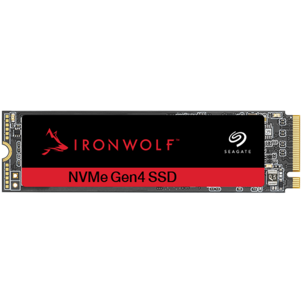 SSD SEAGATE IronWolf 525 1TB M.2 2280-D2 PCIe Gen4 x4 NVMe 1.3, 3D TLC, R/W: 5000/4400 Mbps, IOPS 760K/700K, TBW: 1400 „ZP1000NM3A002”