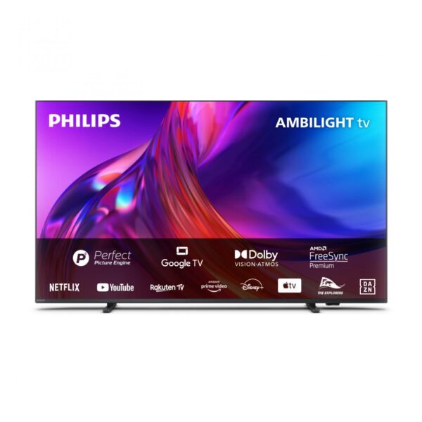 LED TV 43″ PHILIPS 43PUS8518/12 (2023) „43PUS8518/12” (timbru verde 15 lei)