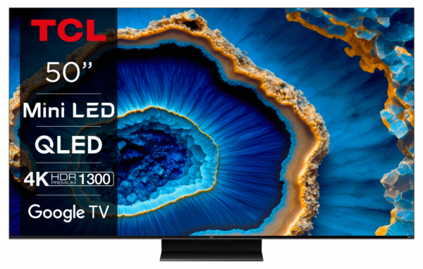 TELEVIZOARE TCL Smart TV TCL 50C805 50″-126CM (Model 202,”50C805″ (timbru verde 15 lei)