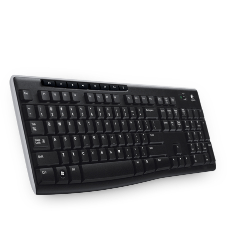 TASTATURI Logitech WIRELESS KEYBOARD K270/N/A – CZE-SKY – EER,”920-003741″ (timbru verde 0.8 lei)