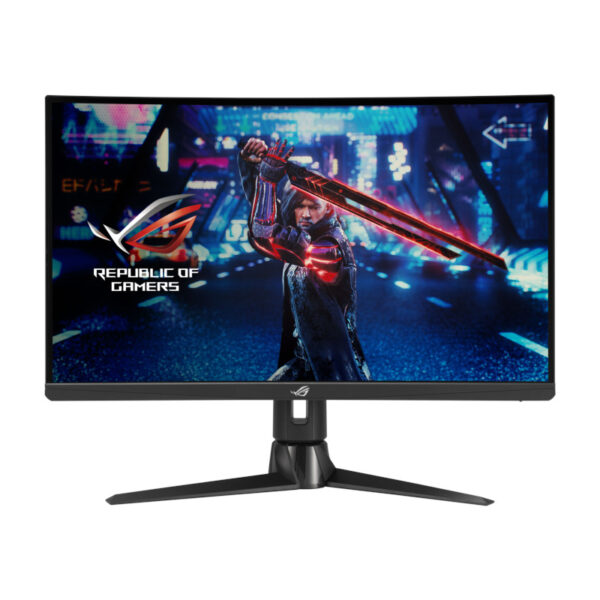 Monitor Gaming Asus ROG Strix 27″, XG27AQV, IPS WQHD (2560 x 1440), 170 Hz (OC),1 ms GTG,FreeSync „XG27AQV” timbru verde 7 lei