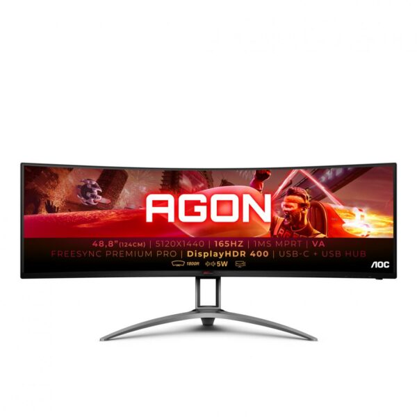 MONITOR 48.8″ AOC AG493UCX2 „AG493UCX2” (timbru verde 7 lei)