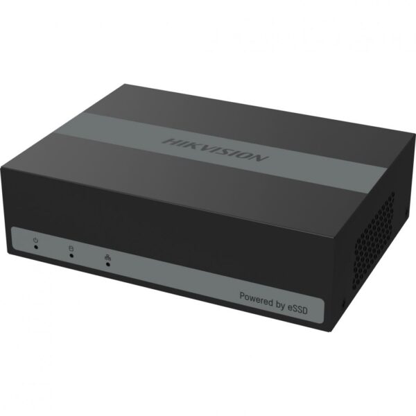 DVR Hikvision DVR 4MP 4CH 1U H.265 eSSD,”DS-E04HQHI-B” (timbru verde 2 lei)