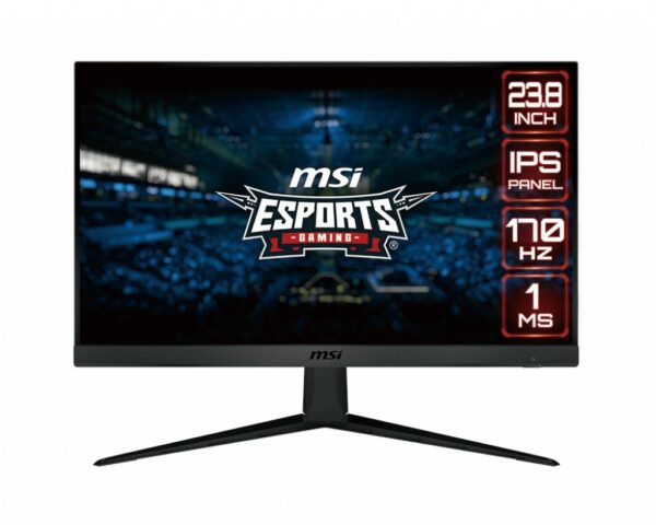 MSI G2412 23.8inch IPS Flat 1920×1080 170Hz 1ms 2xHDMI DP 3y Warranty „G2412” (timbru verde 7 lei)