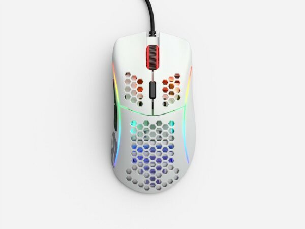 MOUSE Glorious PC Gaming Race , „GD-WHITE” (timbru verde 0.18 lei)