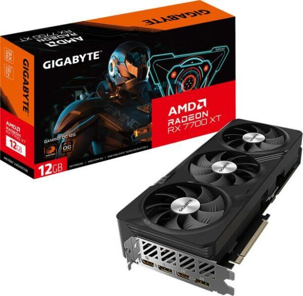 PLACI VIDEO Gigabyte VGA GB RADEON RX 7700 XT GAMING OC,”GV-R77XTGAMING OC-12GD”