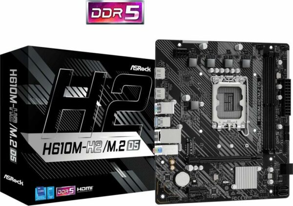 MB Asrock H610M-H2 D5 LGA 1700 „H610M-H2/M.2 D5”