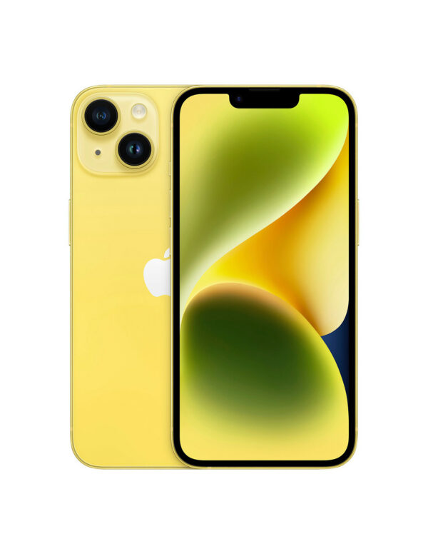APPLE IPHONE 14 6.1″ 6GB 256GB Yellow „MR3Y3__/A” (timbru verde 0.55 lei)