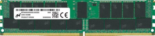 SERVER MEMORY 32GB PC25600 REG/MTA36ASF4G72PZ-3G2R MICRON „MTA36ASF4G72PZ-3G2R”