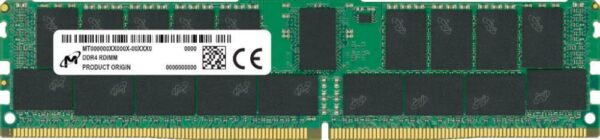 SERVER MEMORY 64GB PC25600/MTA36ASF8G72PZ-3G2R MICRON „MTA36ASF8G72PZ-3G2R”