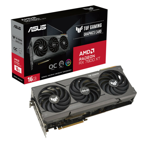 PLACI VIDEO Asus Asus TUF Gaming Radeon RX 7800 XT OC 16G,”TUF-RX7800XT-O16G-GAMING”