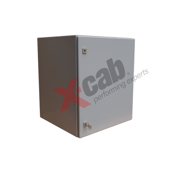 Cabinet metalic de exterior 19″, rack de perete, 15U 600×600 mm, IP-55, Xcab „XCAB-BG13980013”