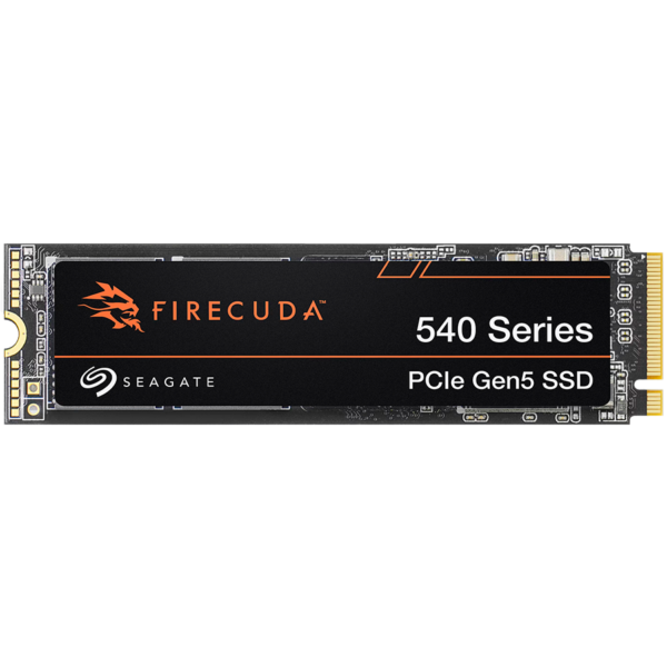 SSD SEAGATE FireCuda 540 HeatSink 1TB M.2 2280-D2 PCIe Gen5 x4 NVMe 2.0, Read/Write: 9500/8500 MBps, IOPS 1300K/1500K, TBW 1000, Rescue Recovery 3 ani „ZP1000GM3A004”