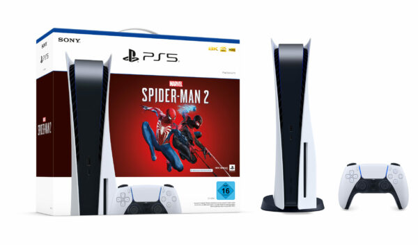 Consola PlayStation 5 (PS5) 825GB, C-Chassis + Joc PS5 Marvel”s Spider-Man 2 46501113