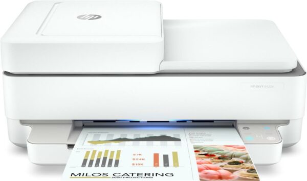 Multifunctional inkjet Color HP ENVY 6420E, A4, Functii: Impr.|Scan.|Cop., Viteza de Printare Monocrom: 10ppm, Viteza de printare color: 7ppm, Conectivitate:USB|WiFi, Duplex:Da, ADF:Nu(Timbru Verde 11lei) „223R4B”