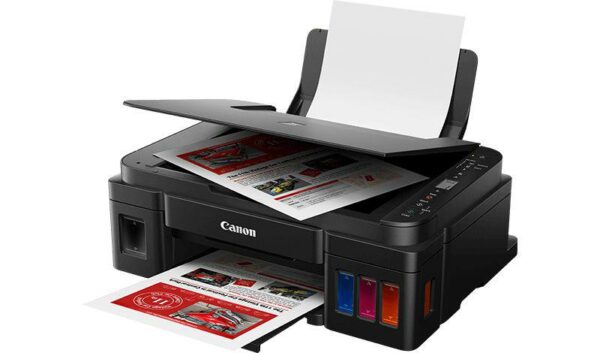 Multifunctional Inkjet CISS Color Canon G3410 , A4, Functii: Impr.|Scan.|Cop., Viteza de Printare Monocrom: 8.8ipm, Viteza de printare color: , Conectivitate:USB|WiFi, Duplex:Nu, ADF:Nu(Timbru Verde 11lei) „2315C009AA”