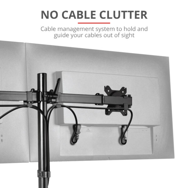 SUPORT MONITOR/ TV Trust GXT 1120 MARA DUAL MONITOR ARM „23941”