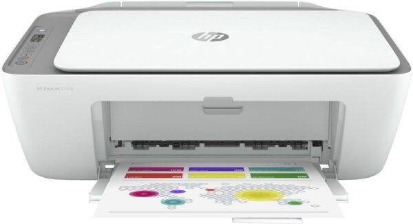 Multifunctional inkjet Color HP DJ 2720E AIO, A4, Functii: Impr.|Scan.|Cop., Viteza de Printare Monocrom: 7.5ppm, Viteza de printare color: 5.5ppm, Conectivitate:USB|WiFi, Duplex:Da, ADF:Nu(Timbru Verde 4lei) „26K67B”