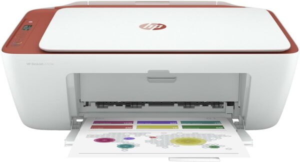 Multifunctional inkjet Color HP DJ 2723E AIO, A4, Functii: Impr.|Scan.|Cop., Viteza de Printare Monocrom: 7.5ppm, Viteza de printare color: 5.5ppm, Conectivitate:USB|WiFi, Duplex:Da, ADF:Nu(Timbru Verde 4lei) „26K70B”