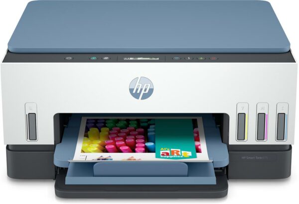 Multifunctional Inkjet CISS Color HP SMART TANK 625 AIO, A4, Functii: Impr.|Scan.|Cop., Viteza de Printare Monocrom: 22pm, Viteza de printare color: 11ppm, Conectivitate:Retea|WiFi, Duplex:Da, ADF:Nu(Timbru Verde 11lei) „28C12A”