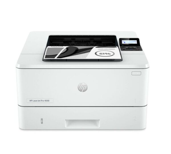 Imprimanta laser Mono HP 4002DNE, A4, Functii: Impr., Viteza de Printare Monocrom: 44ppm, Viteza de printare color: , Conectivitate:USB|Retea, Duplex:Da, ADF:Nu(Timbru Verde 11lei) „2Z605E”