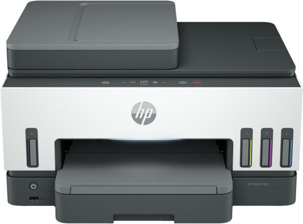 Multifunctional Inkjet CISS Color HP Smart Tank 790 AiO, A4, Functii: Impr.|Scan.|Cop.|Fax, Viteza de Printare Monocrom: 15ppm, Viteza de printare color: 9ppm, Conectivitate:Retea|WiFi|BTH, Duplex:Da, ADF:ADF(Timbru Verde 11lei) „4WF66A”