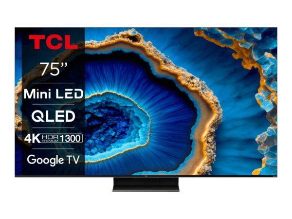 TELEVIZOARE TCL Smart TV TCL 75C805 75″-190CM (Model 202 „75C805” (timbru verde 15 lei)