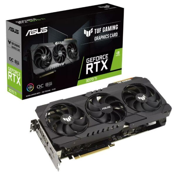 PLACI VIDEO Asus VGA PCIE16 RTX3070TI 8GB GDDR6/TUF-RTX3070TI-O8G-V2-GAM ASUS „90YV0IS1-M0NA00”