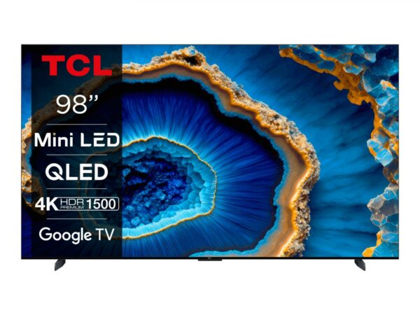 TELEVIZOARE TCL Smart 98C805 98″-249CM (Model 202 „98C805” (timbru verde 15 lei)